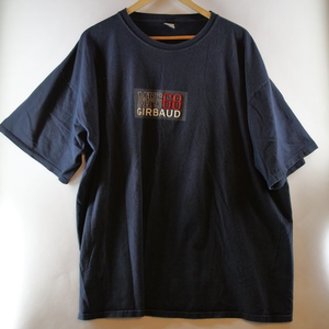 Vintage Marithe Francois Girbaud 3D Spell Out Short‎ Sleeve Size XXL Blue